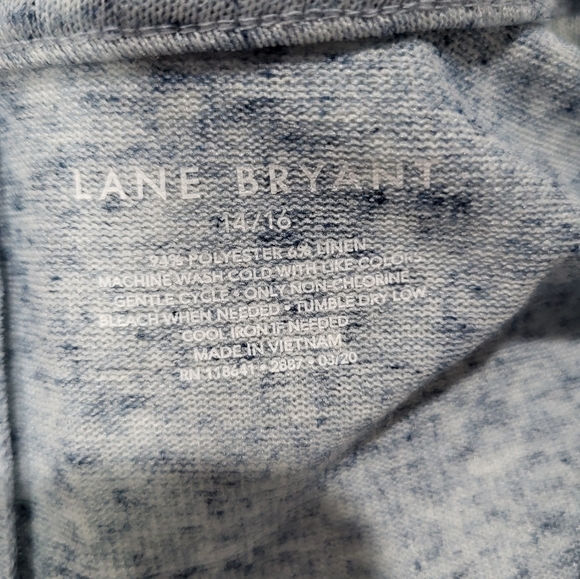 Lane Bryant Keyhole Blouse - Picture 4 of 4